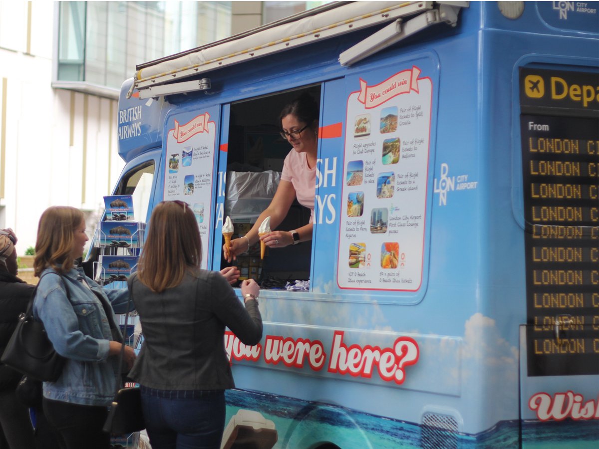 2019 British Airways Icecream Van 10