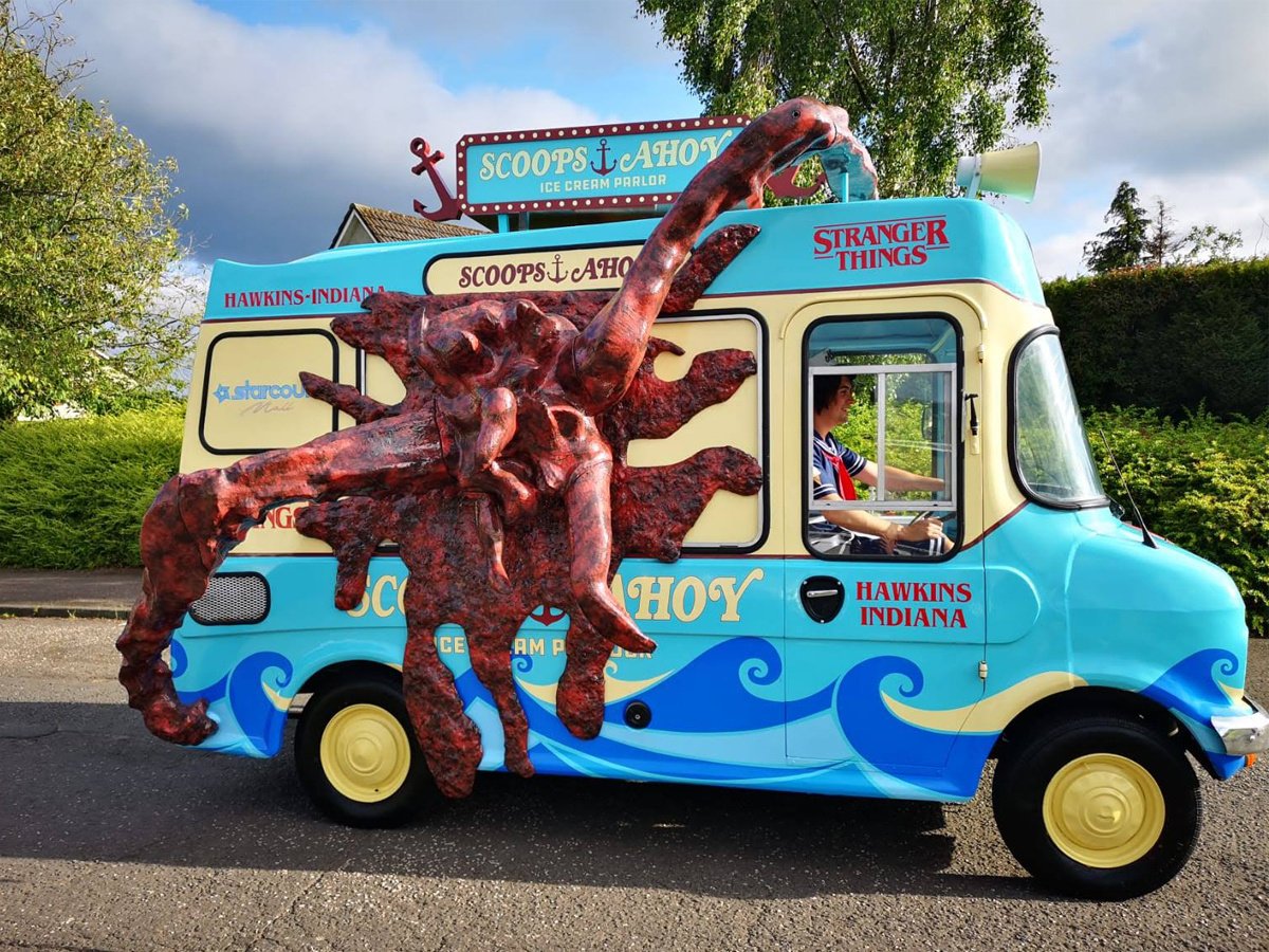 Stranger things - The Persuaders Icecream Van 1