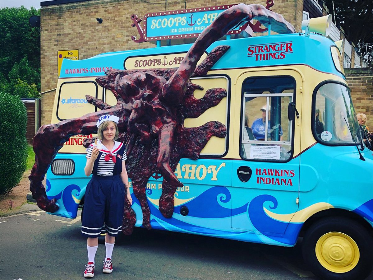 Stranger things - The Persuaders Icecream Van 2