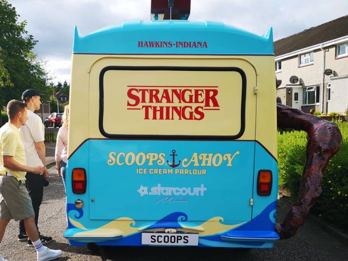 Stranger things - The Persuaders Icecream Van 3