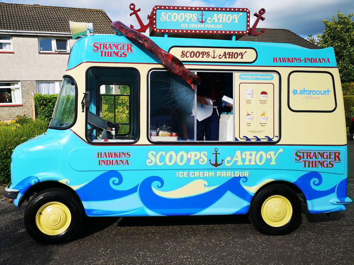 Stranger things - The Persuaders Icecream Van 5