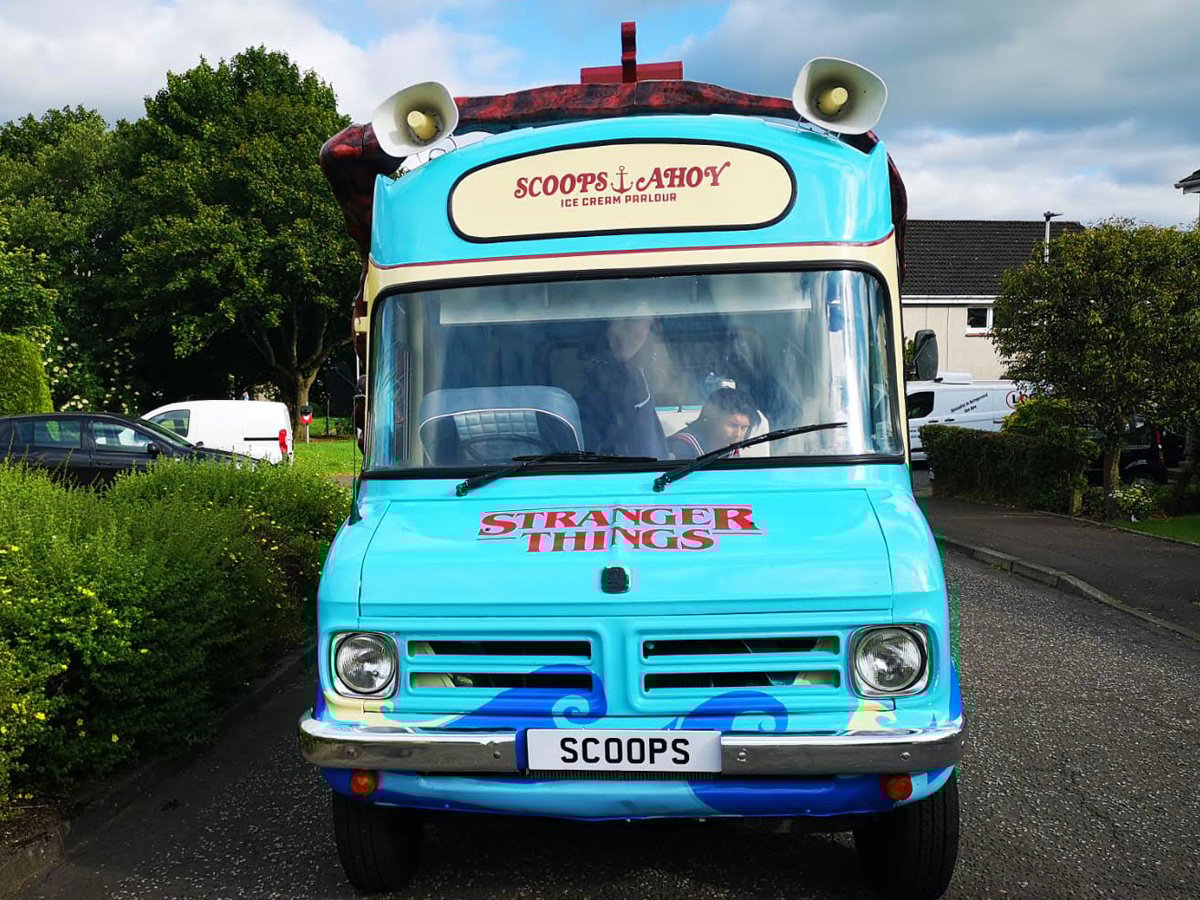 Stranger things - The Persuaders Icecream Van 6