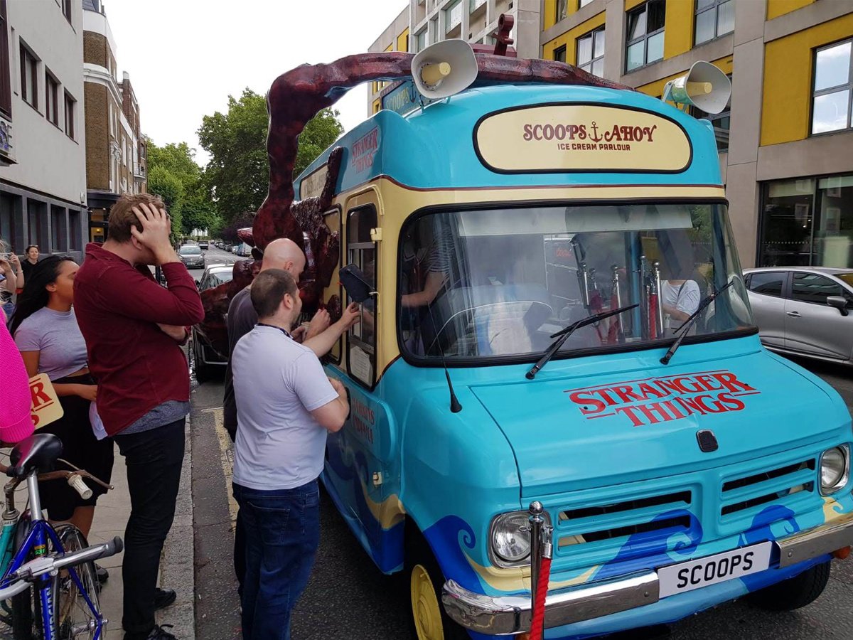 Stranger things - The Persuaders Icecream Van 7