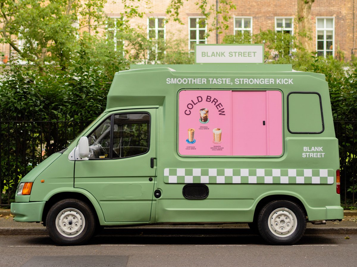 Blank Street Icecream Van 1