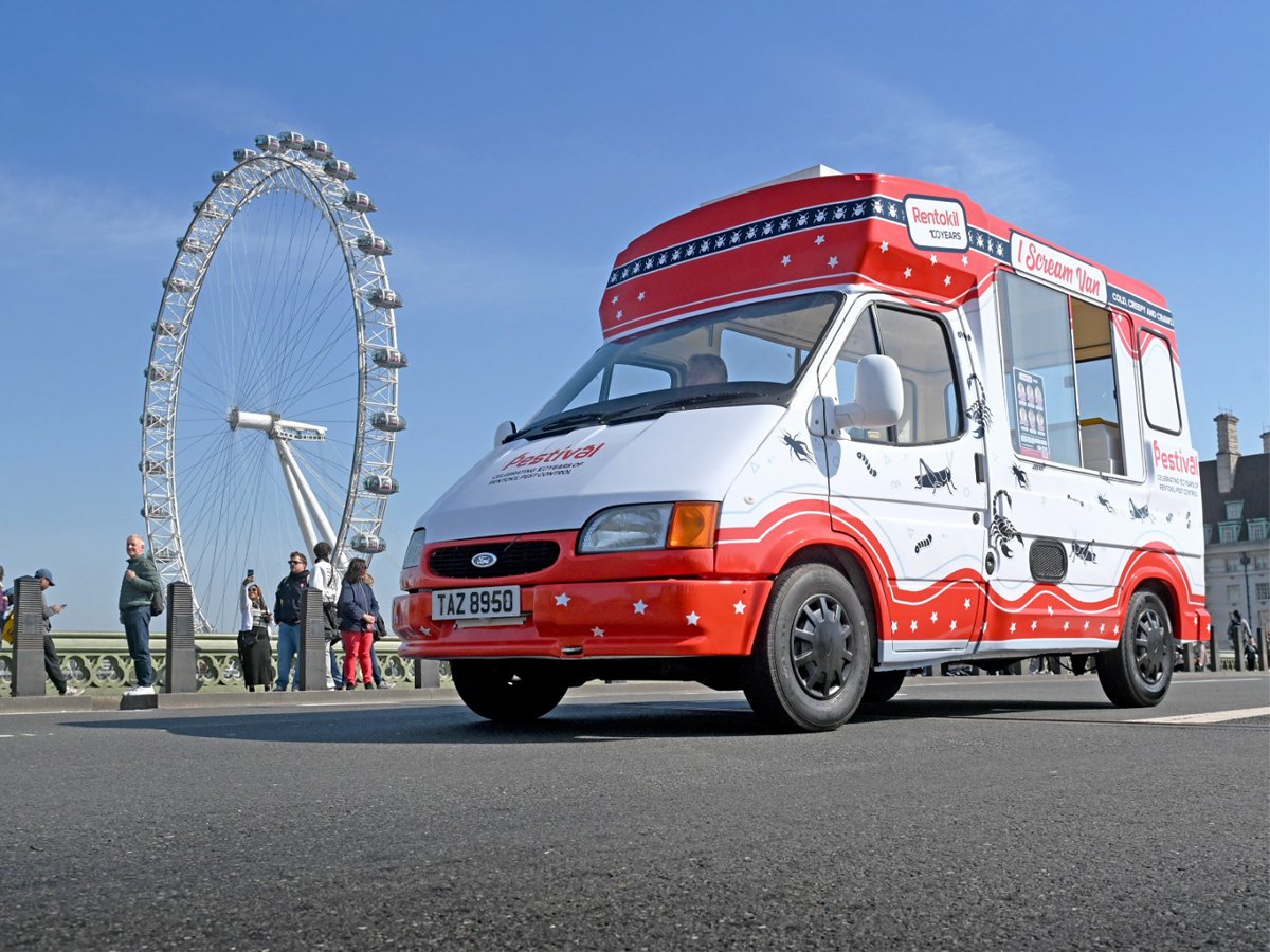 Rentokil ice cream van 1
