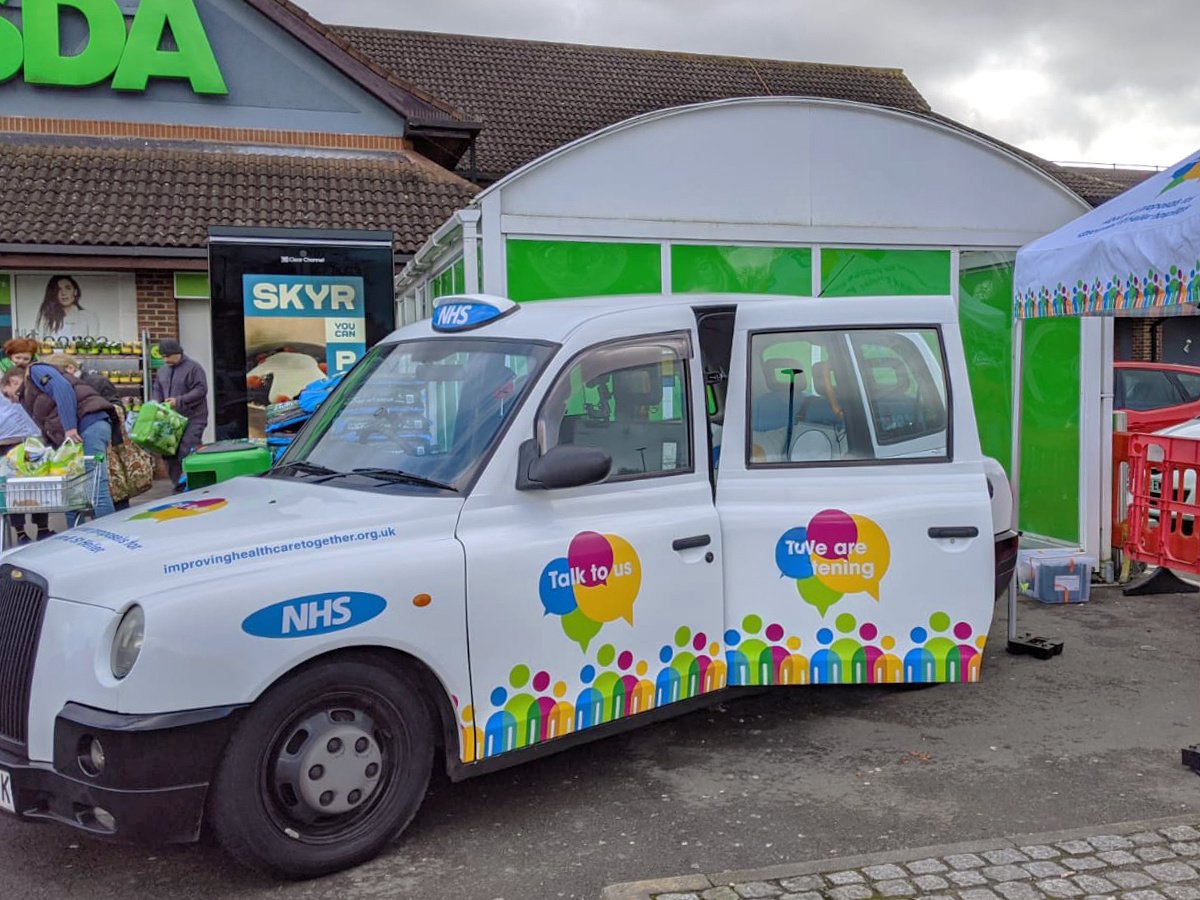 2022 NHS - We Are Listening Taxi 1