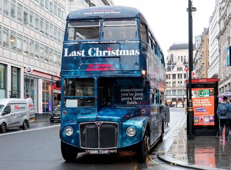 Last Christmas Routemaster Movie Launch