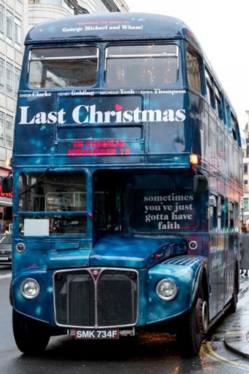 Promotional Vehicle Hire - Last Christmas Double Decker Bus