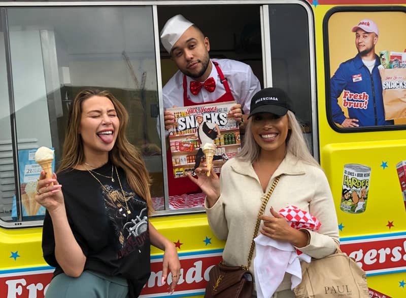 Jax Jones Album Launch Ice Cream Van