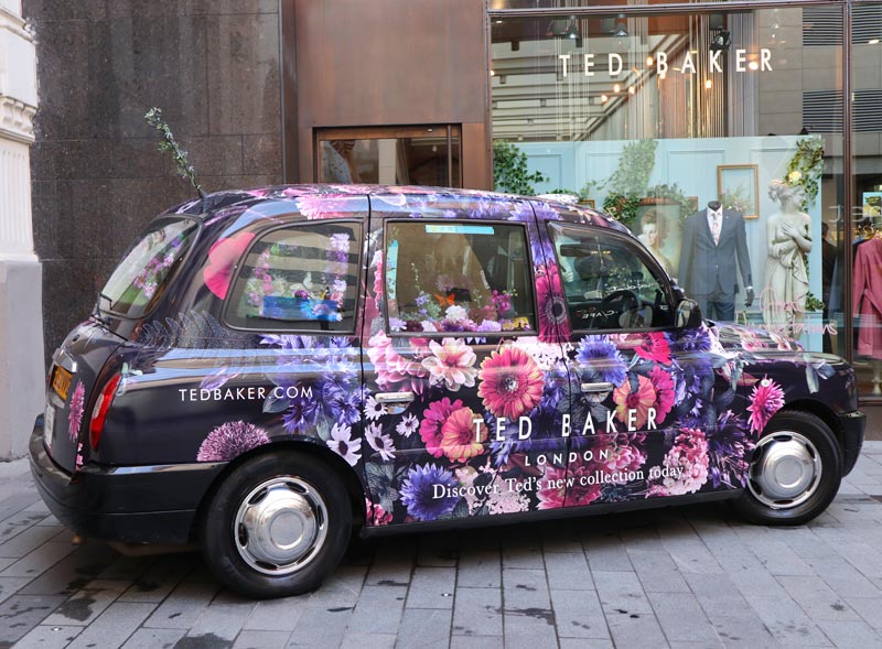 Ted Baker Branded Taxi