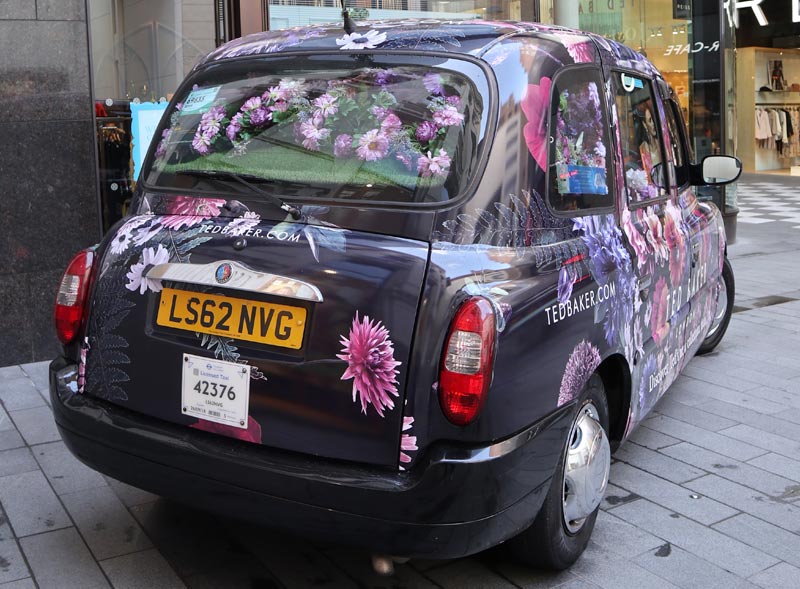 Ted Baker London Taxi Wrap