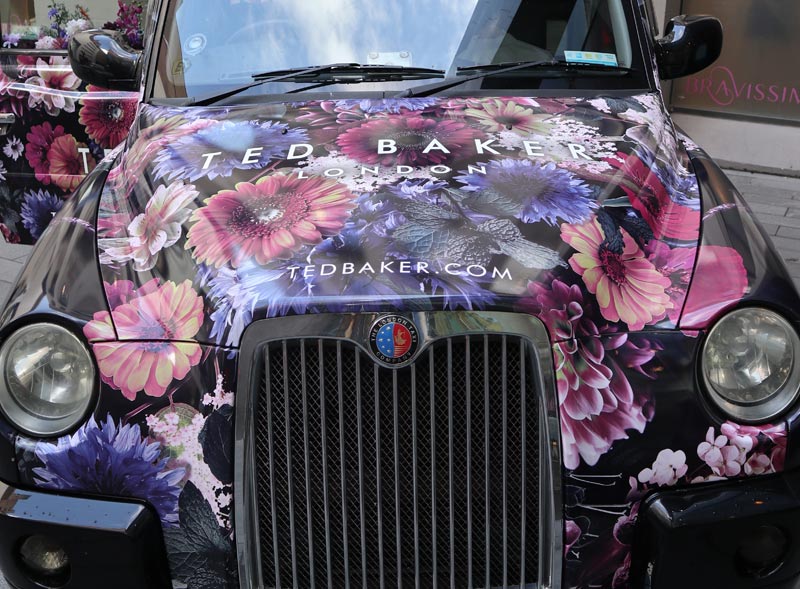 London Taxi Graphic Wrap