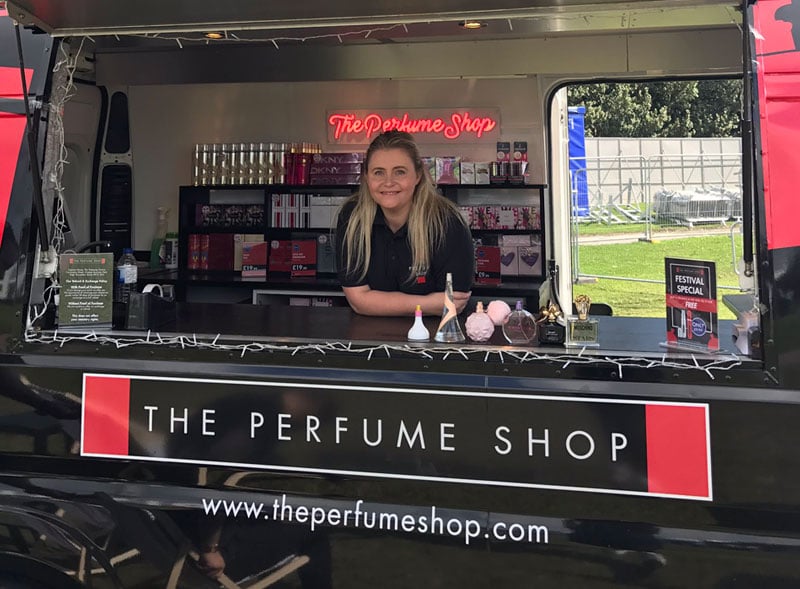 The Perfume Shop Catering Van Hire