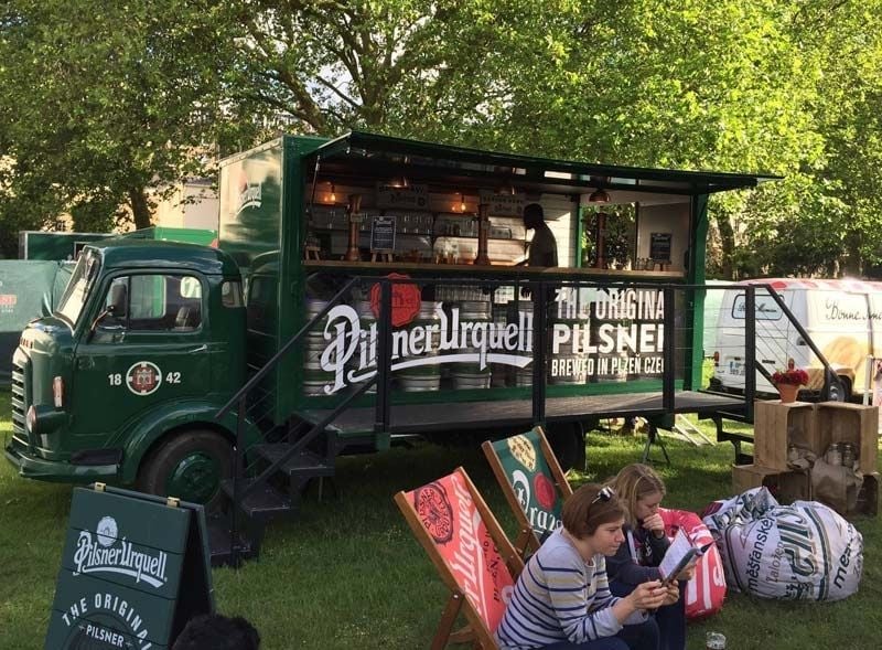 Pilsner Urquell Food Truck Conversion & Build