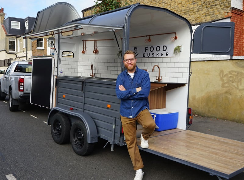 Food Busker trailer conversion