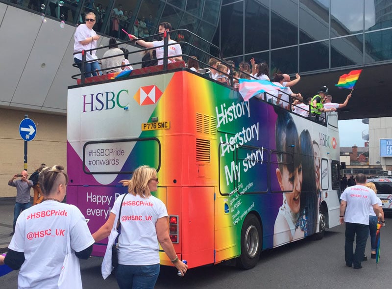 HSBC Promotional Open Top Bus Tour