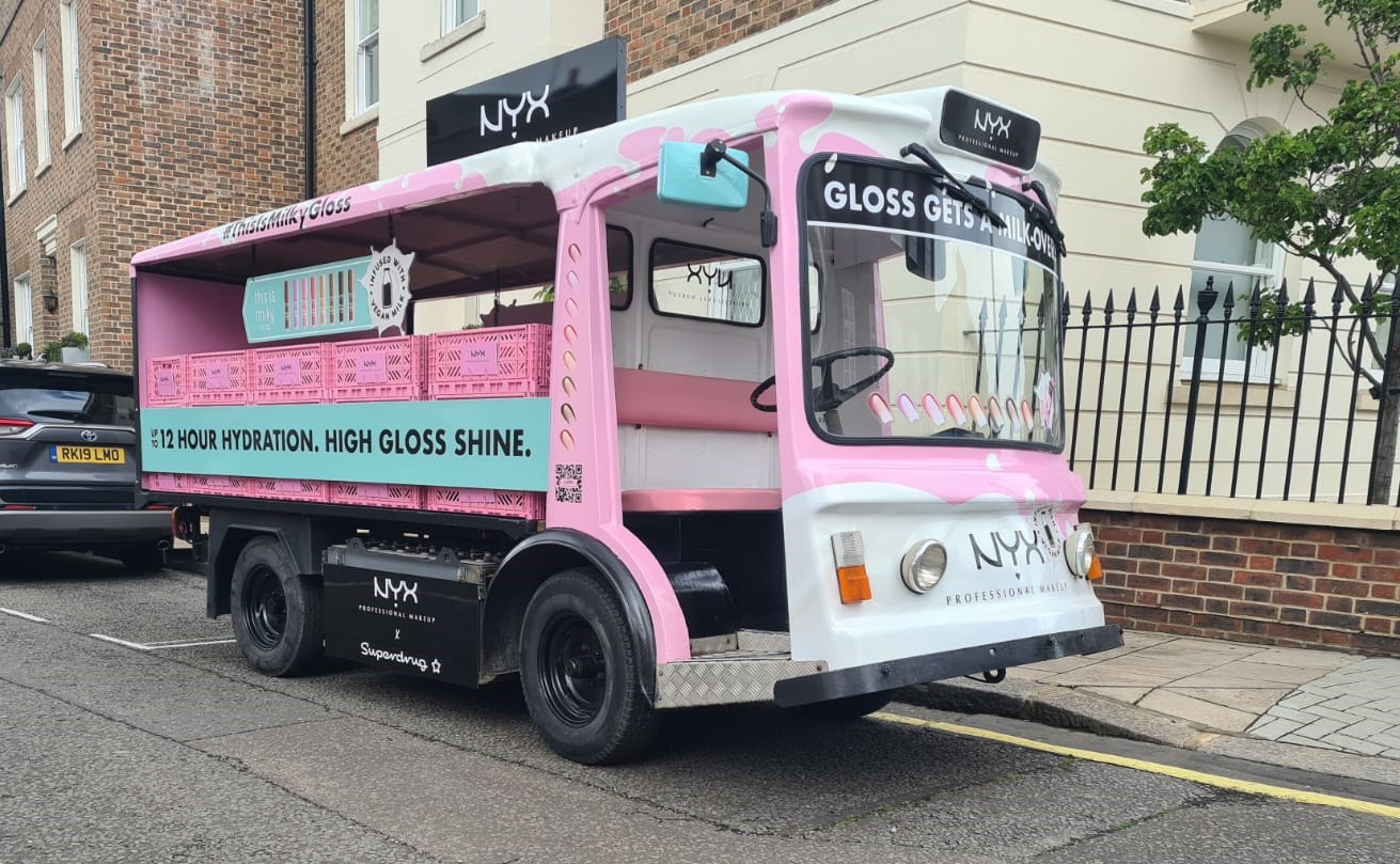 NYX Pink and White Milk Float
