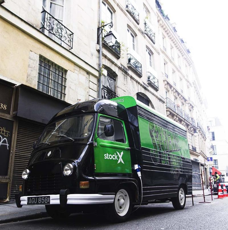 StockX art de l automobile paris sneakers camion green black estafette